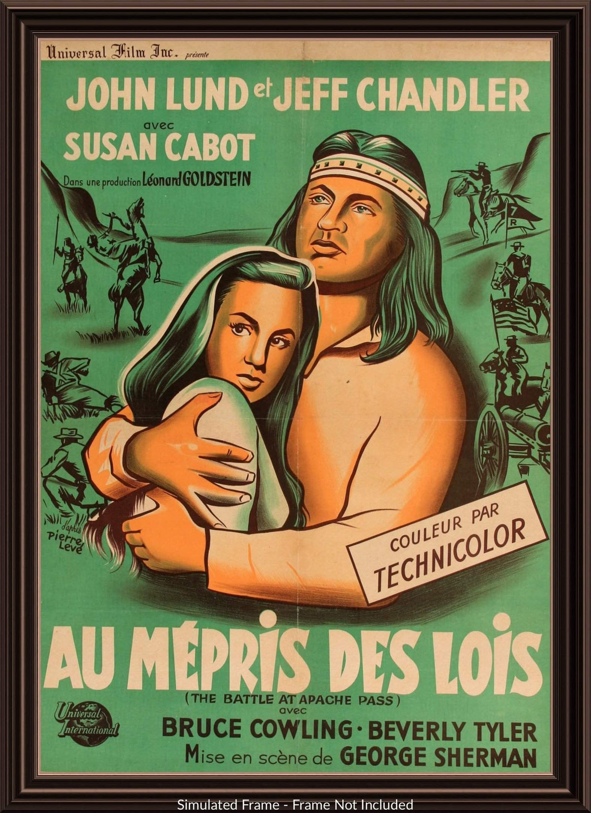 Battle at Apache Pass (1952) original movie poster for sale at Originalfilmart