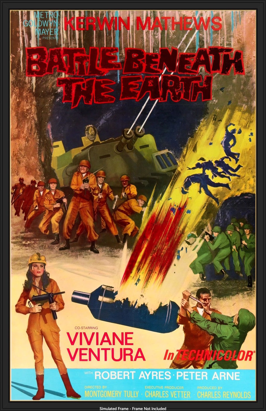 Battle Beneath the Earth (1967) original movie poster for sale at Originalfilmart