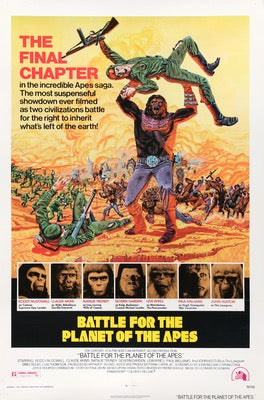 Battle For the Planet of the Apes (1973) original movie poster for sale at Originalfilmart