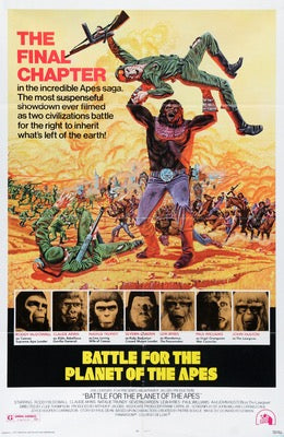 Battle For the Planet of the Apes (1973) original movie poster for sale at Originalfilmart