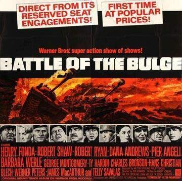 Battle of the Bulge (1965) original movie poster for sale at Originalfilmart