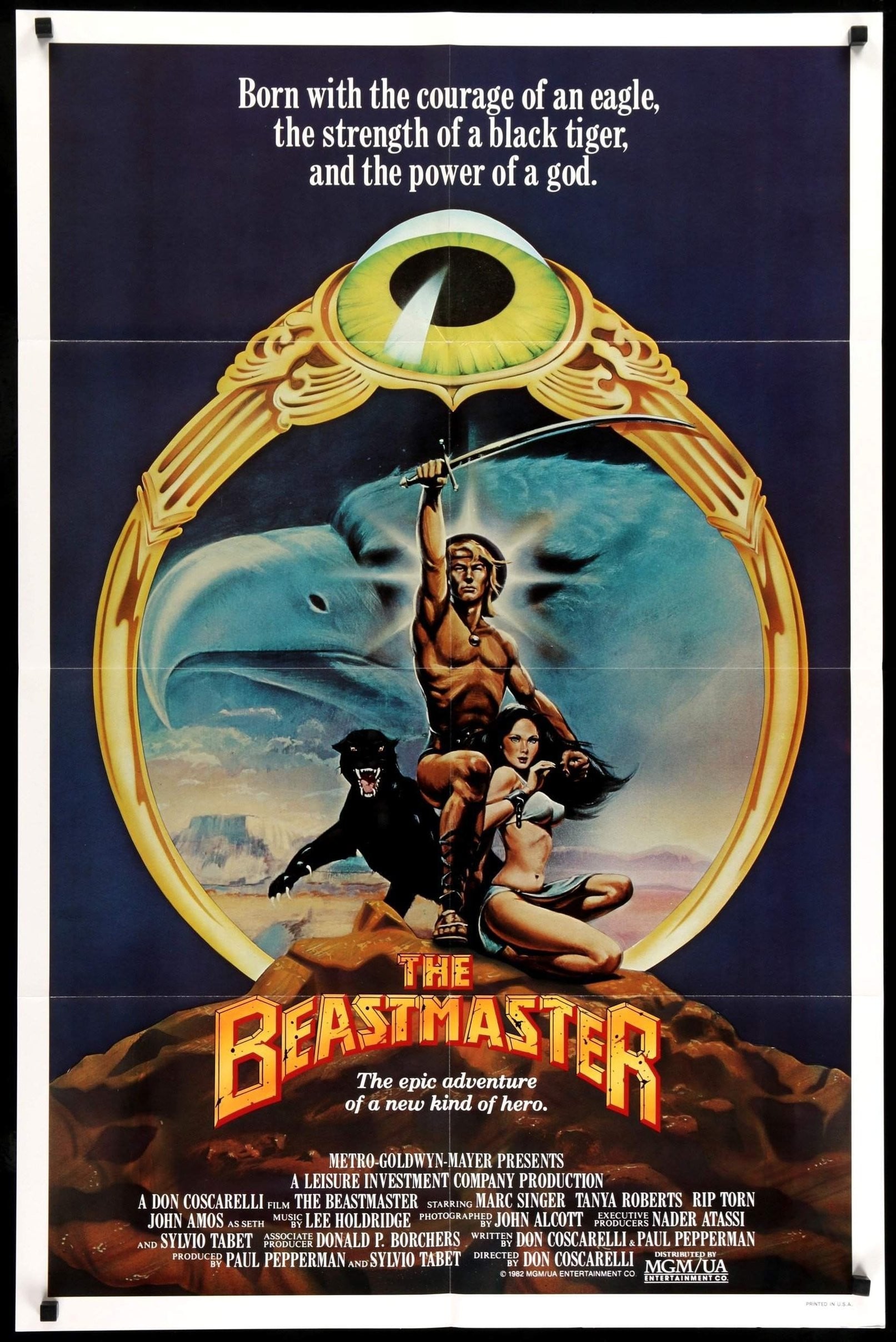 Beastmaster (1982) original movie poster for sale at Originalfilmart