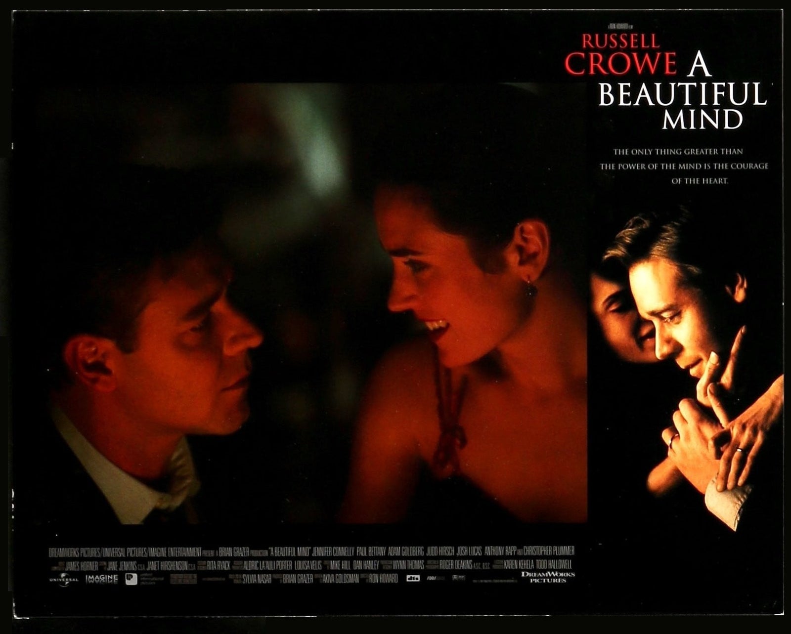 A Beautiful Mind (2001) Lobby Card original movie poster for sale at Originalfilmart