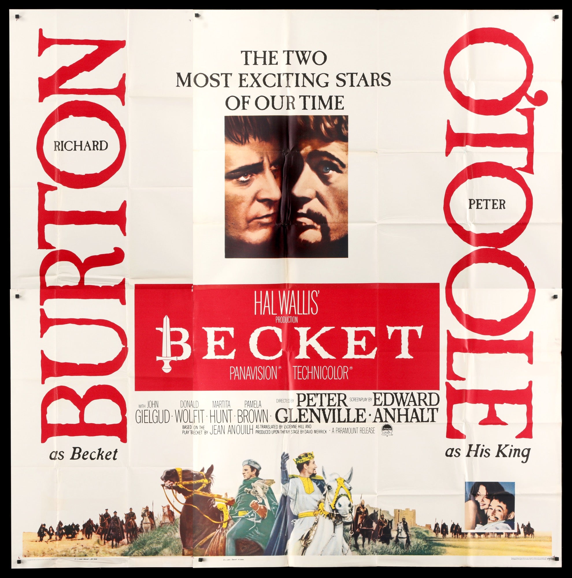 Becket (1964) original movie poster for sale at Originalfilmart