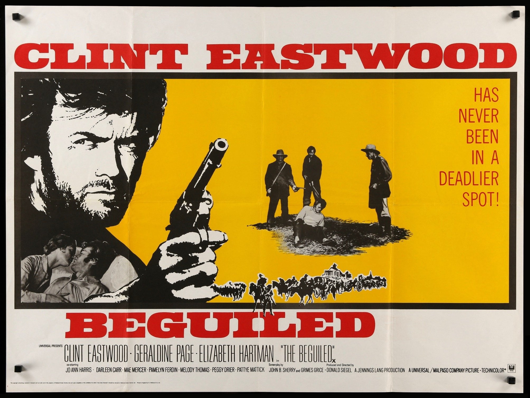 Beguiled (1971) original movie poster for sale at Originalfilmart