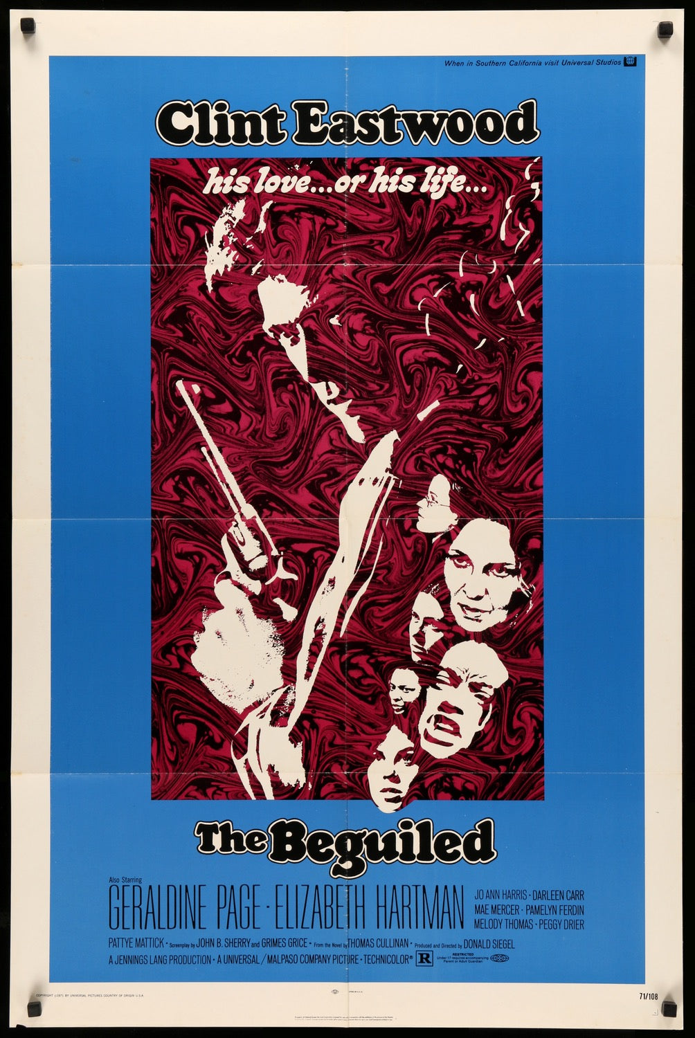 Beguiled (1971) original movie poster for sale at Originalfilmart