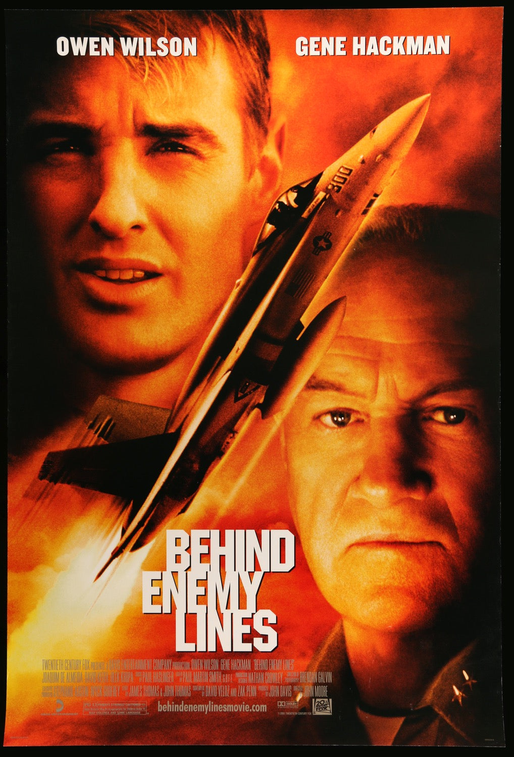 Behind Enemy Lines (2001) original movie poster for sale at Originalfilmart