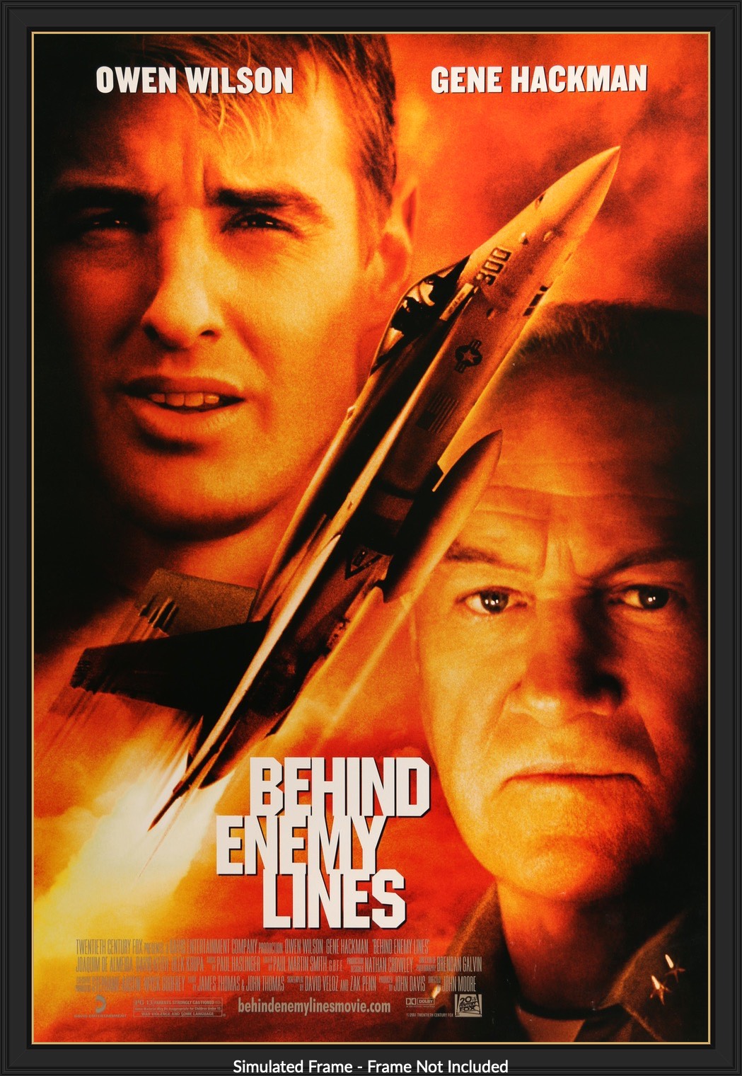 Behind Enemy Lines (2001) original movie poster for sale at Originalfilmart