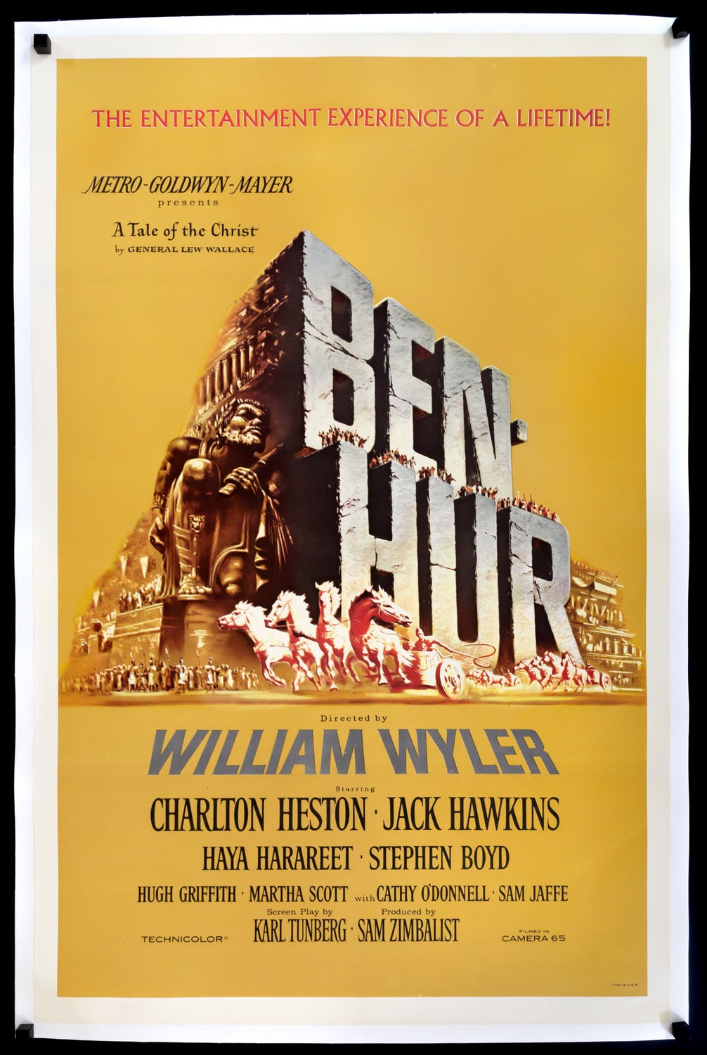 Ben Hur (1959) original movie poster for sale at Originalfilmart