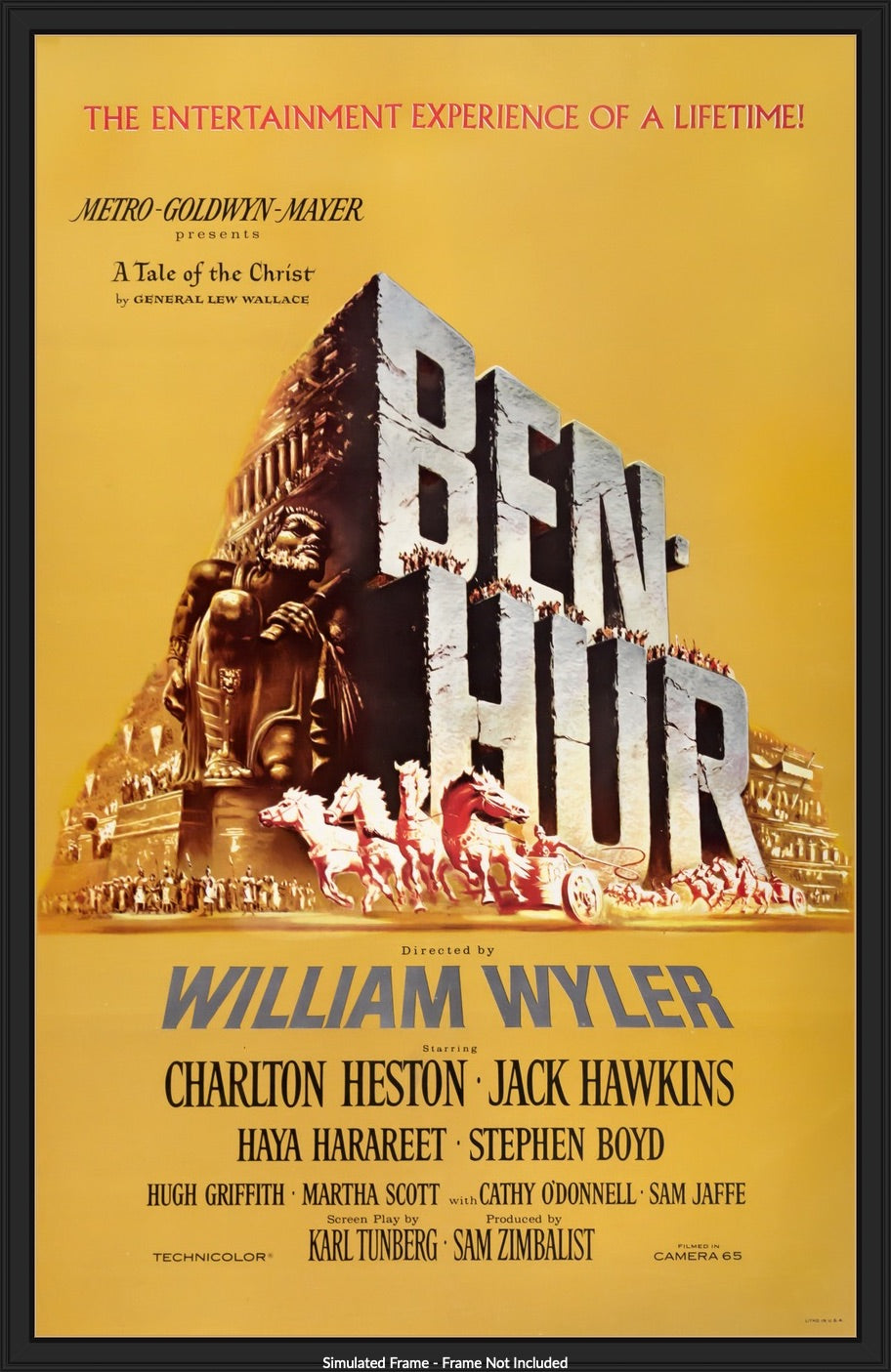 Ben Hur (1959) original movie poster for sale at Originalfilmart