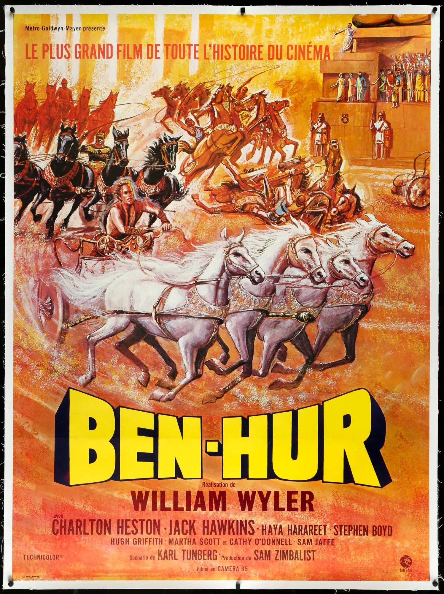 Ben Hur (1959) original movie poster for sale at Originalfilmart
