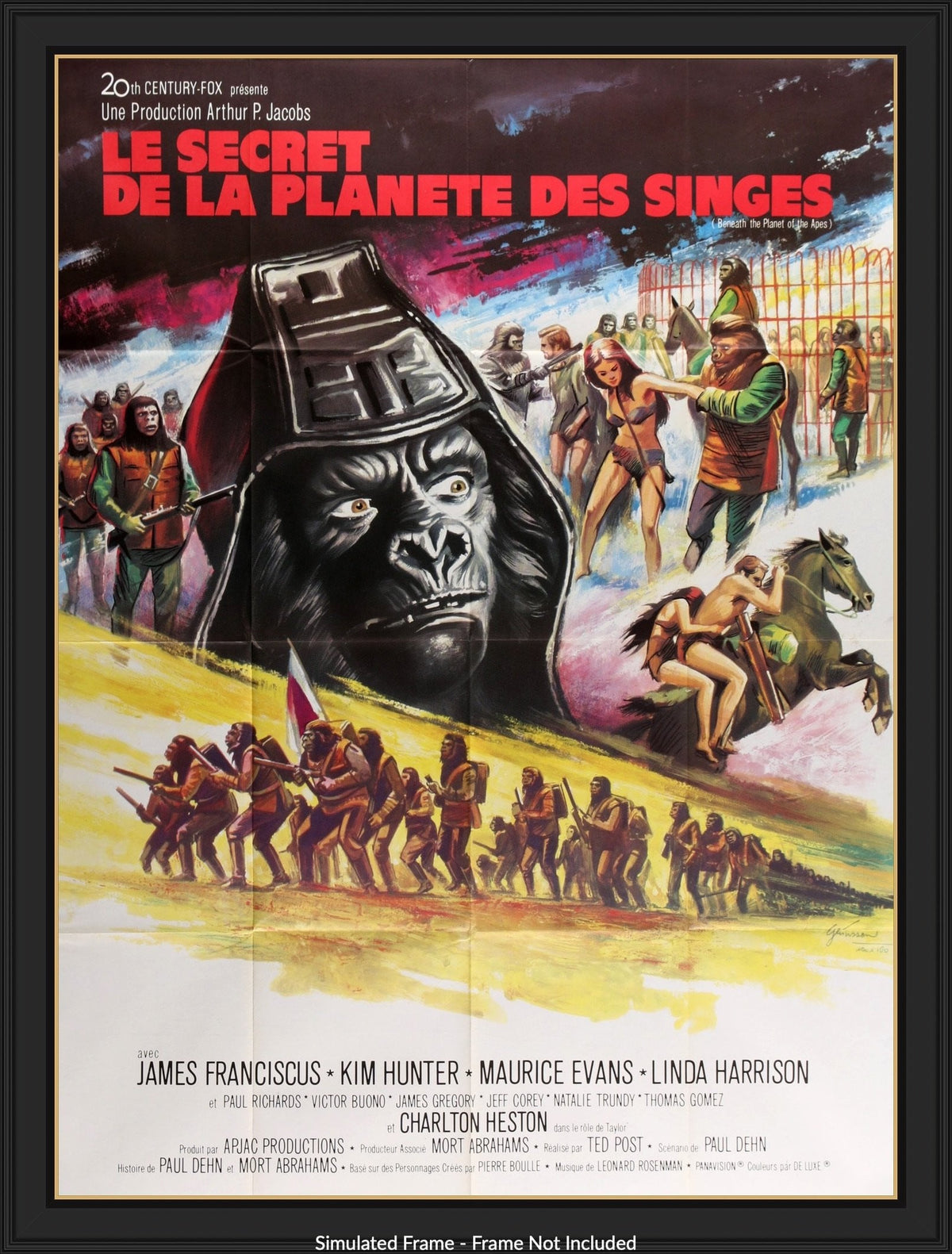 Beneath the Planet of the Apes (1970) original movie poster for sale at Originalfilmart