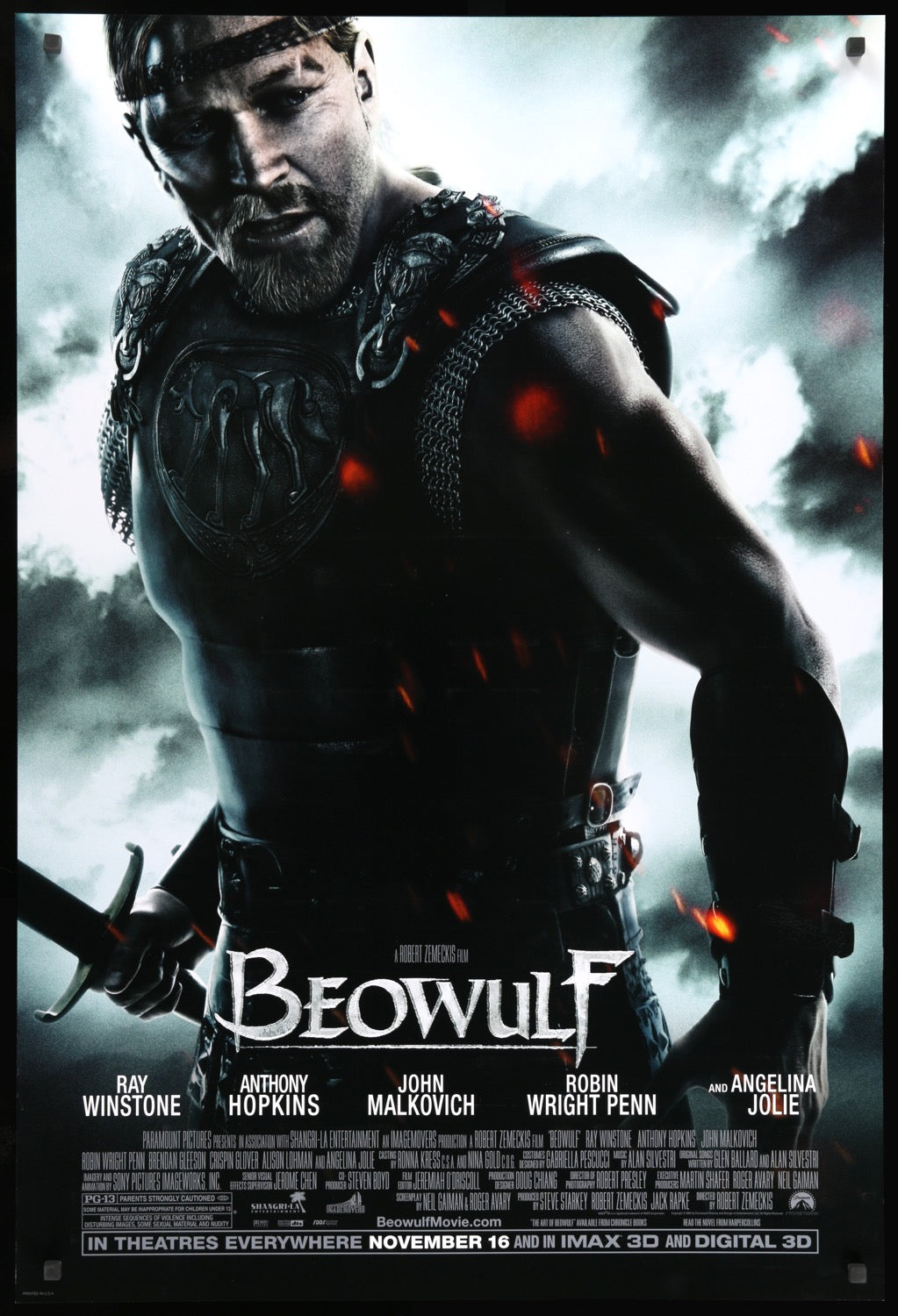 Beowulf (2007) original movie poster for sale at Originalfilmart