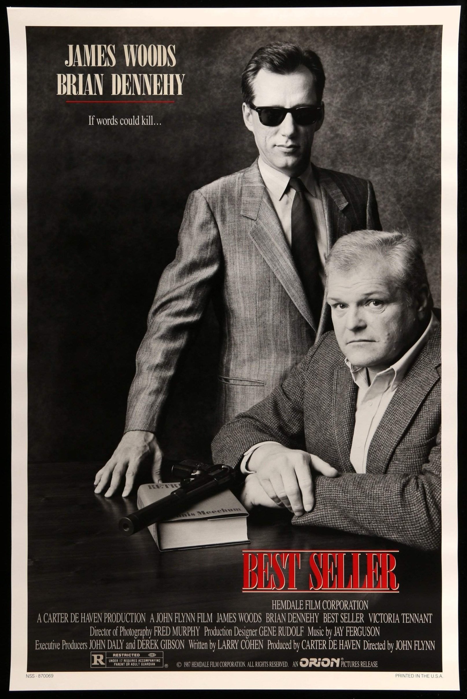 Best Seller (1987) original movie poster for sale at Originalfilmart