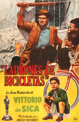 Bicycle Thieves (1948) original movie poster for sale at Originalfilmart