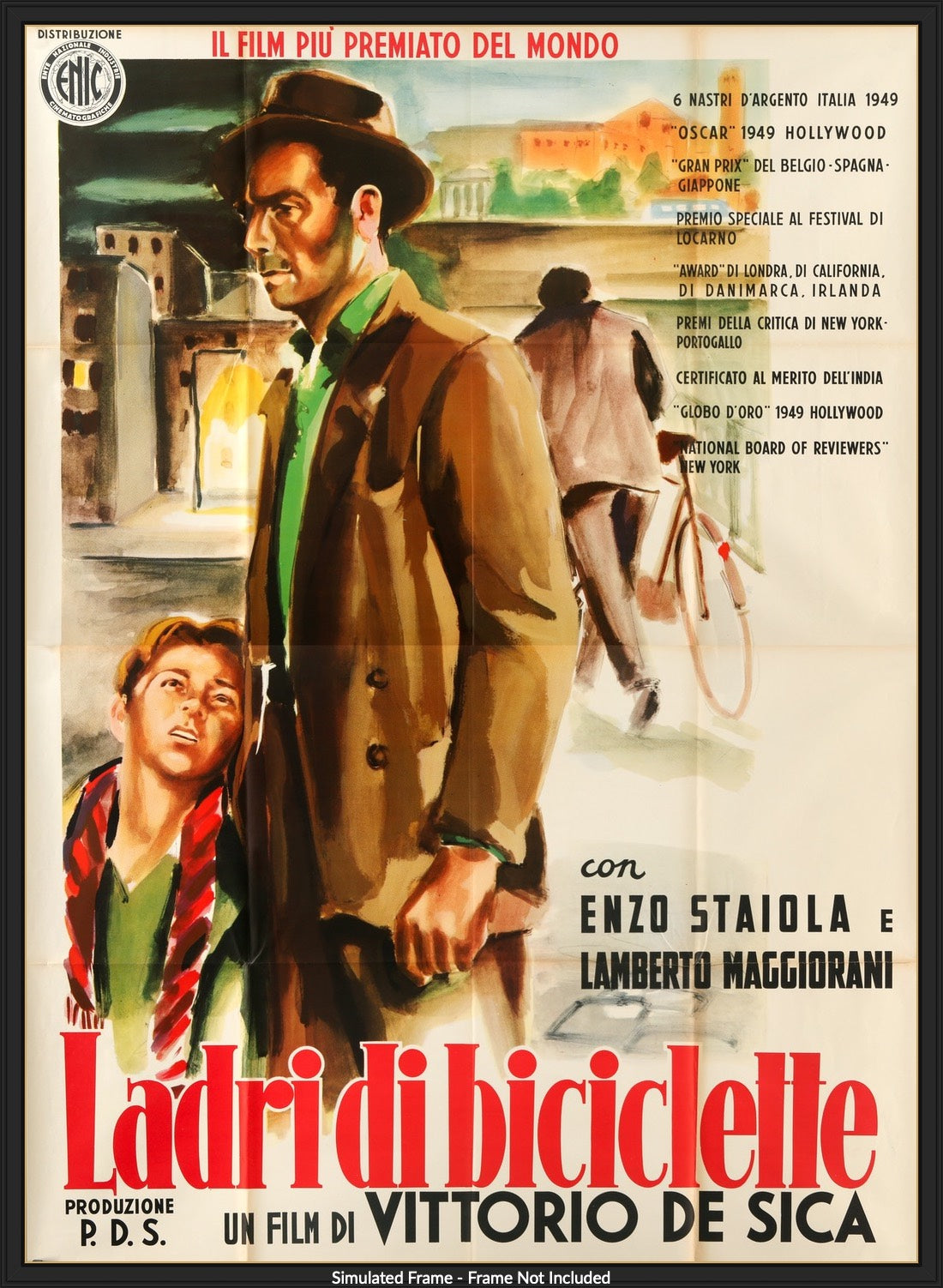 Bicycle Thieves (1948) original movie poster for sale at Originalfilmart