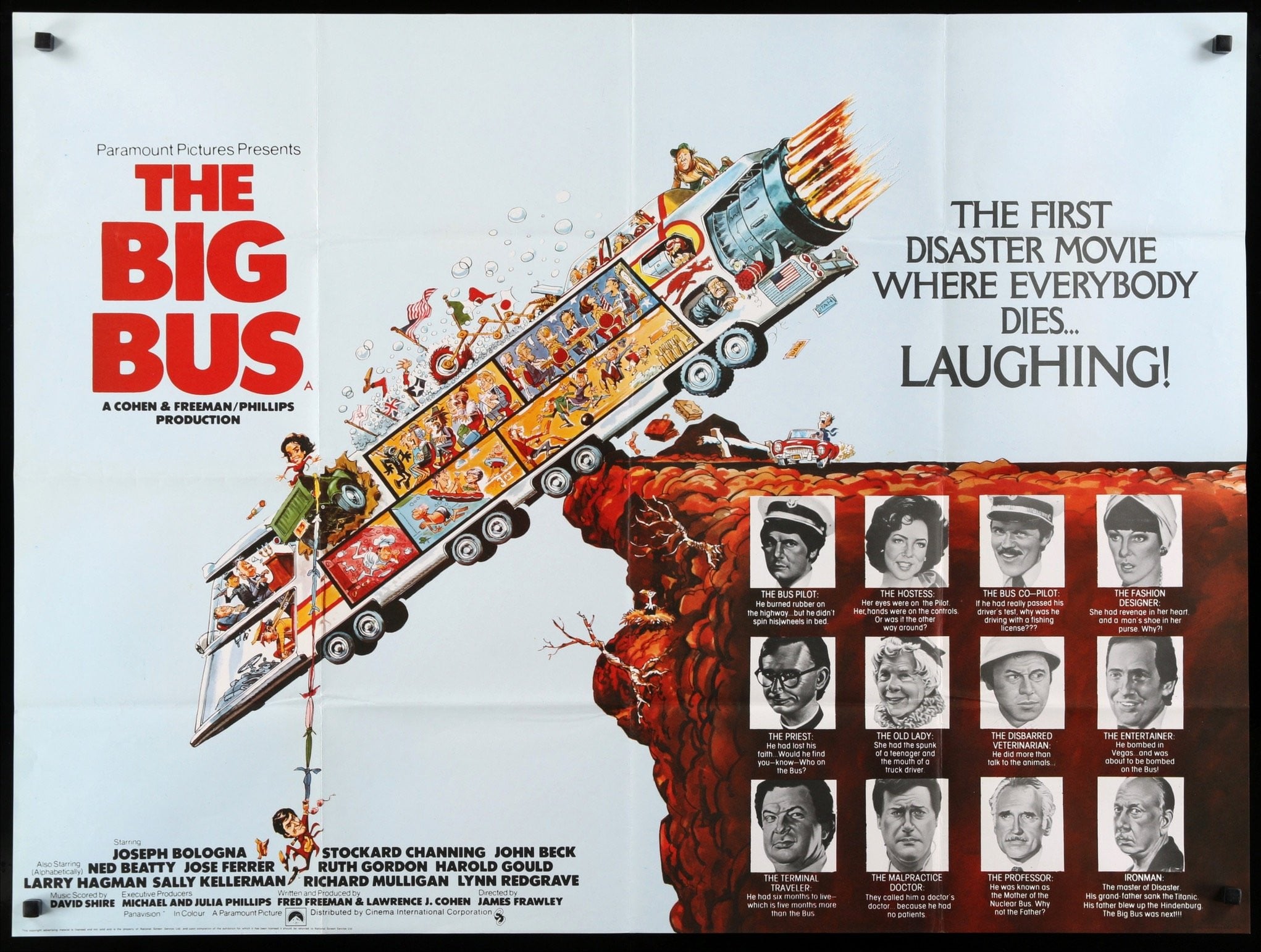 Big Bus (1976) original movie poster for sale at Originalfilmart