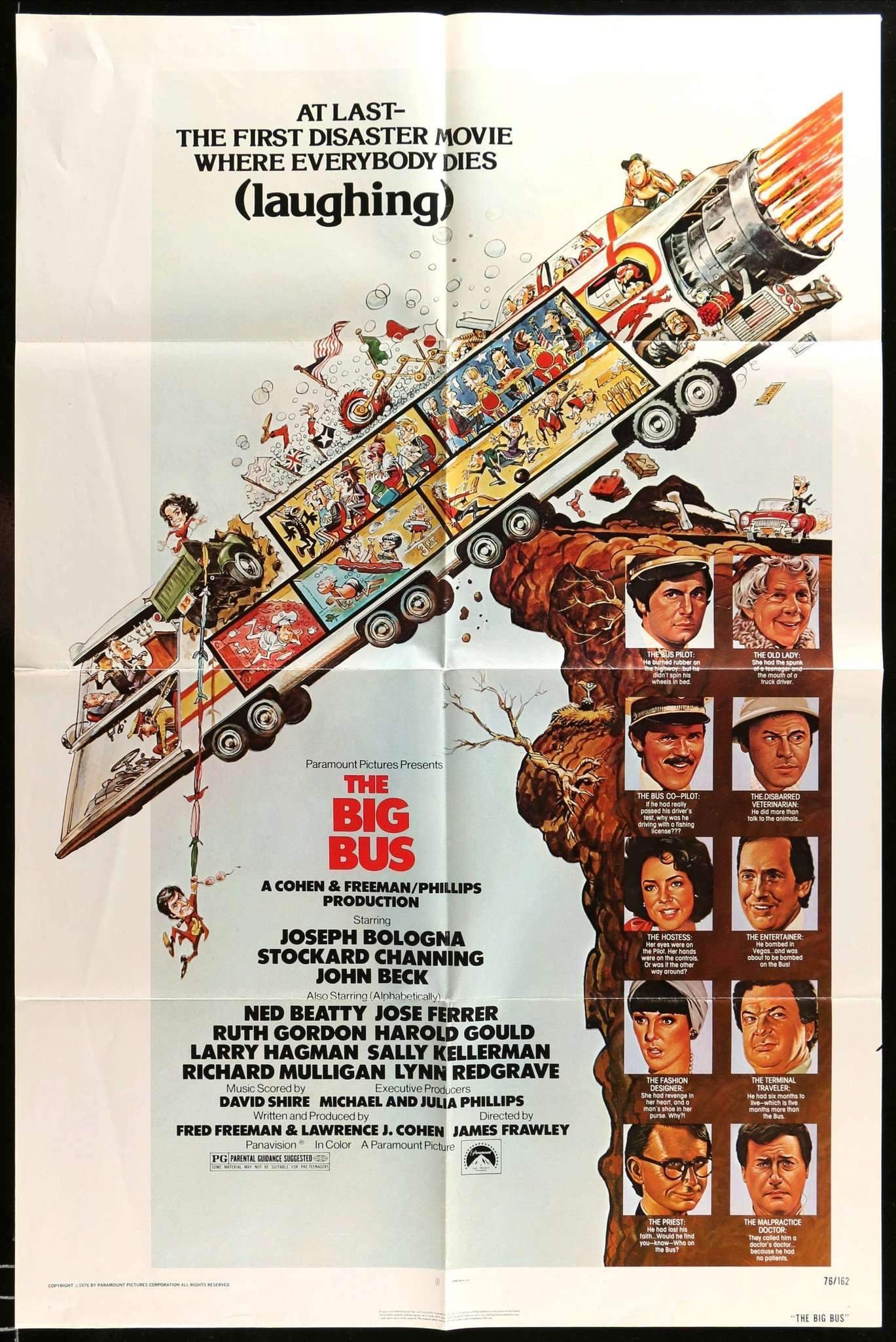 Big Bus (1976) original movie poster for sale at Originalfilmart