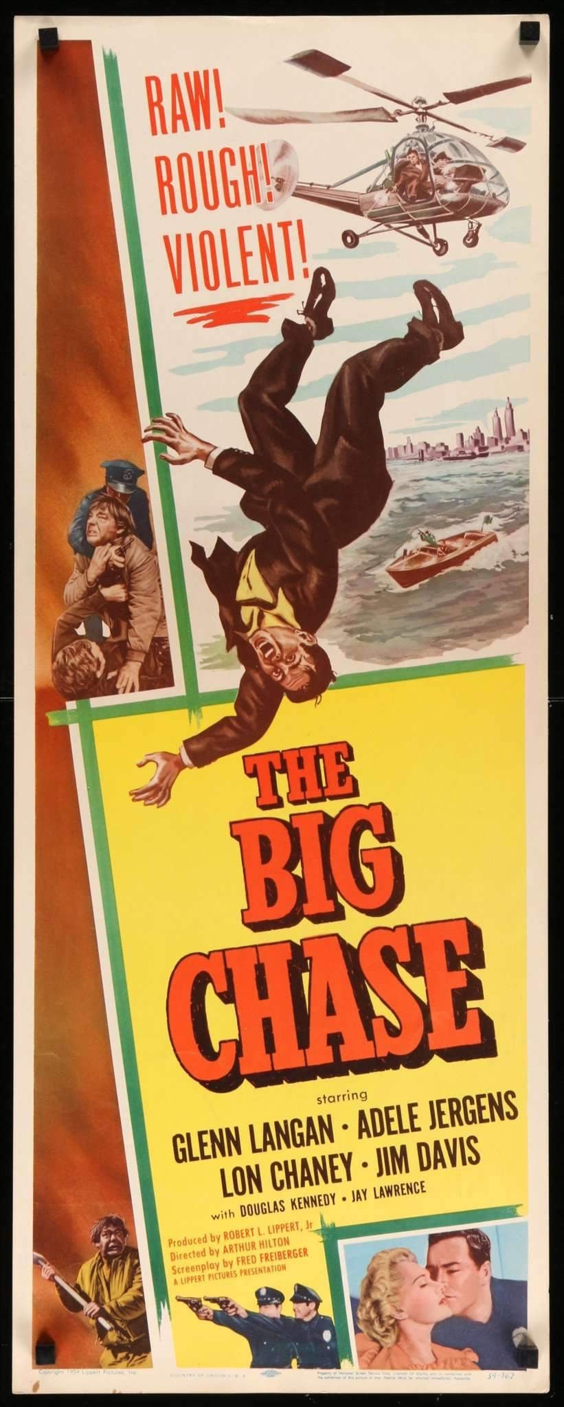 Big Chase (1954) original movie poster for sale at Originalfilmart