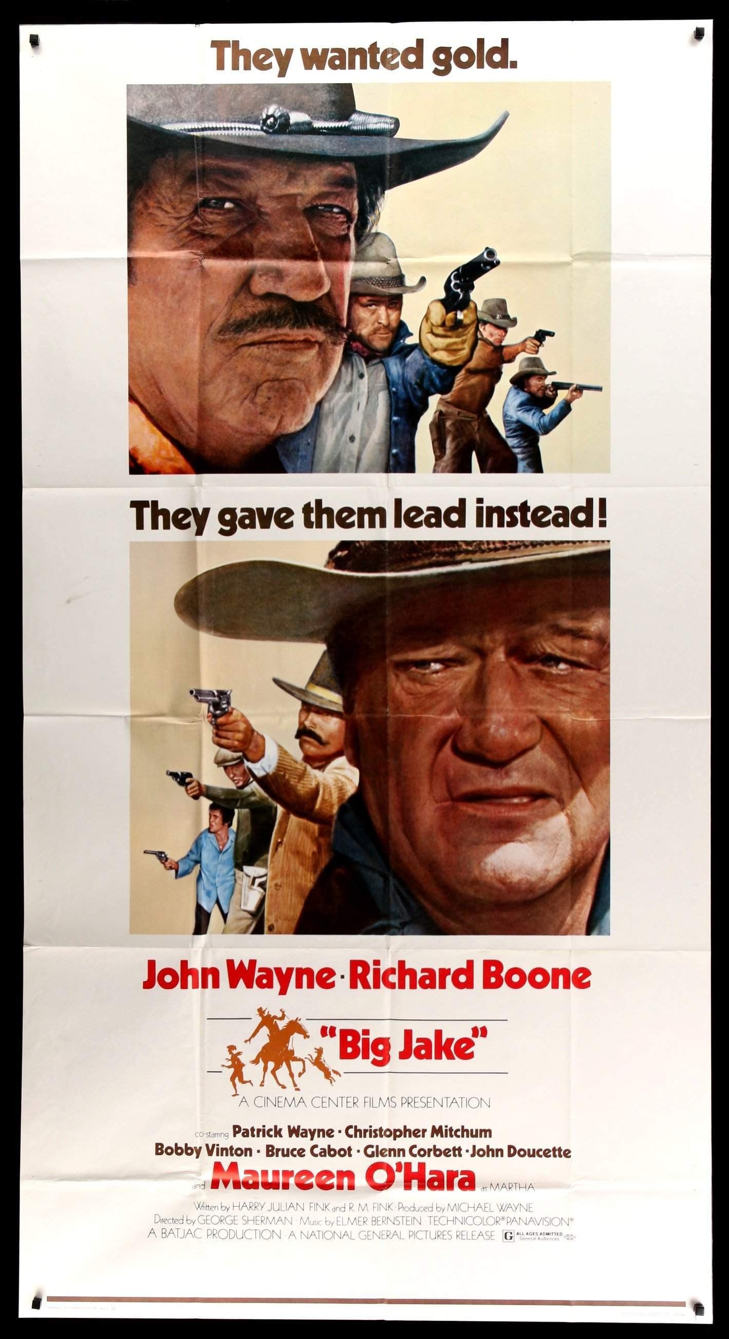 Big Jake (1971) original movie poster for sale at Originalfilmart