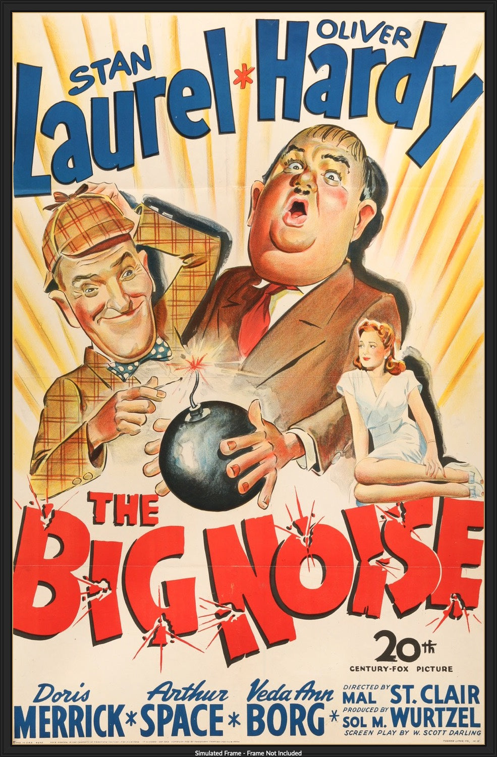 Big Noise (1944) original movie poster for sale at Originalfilmart