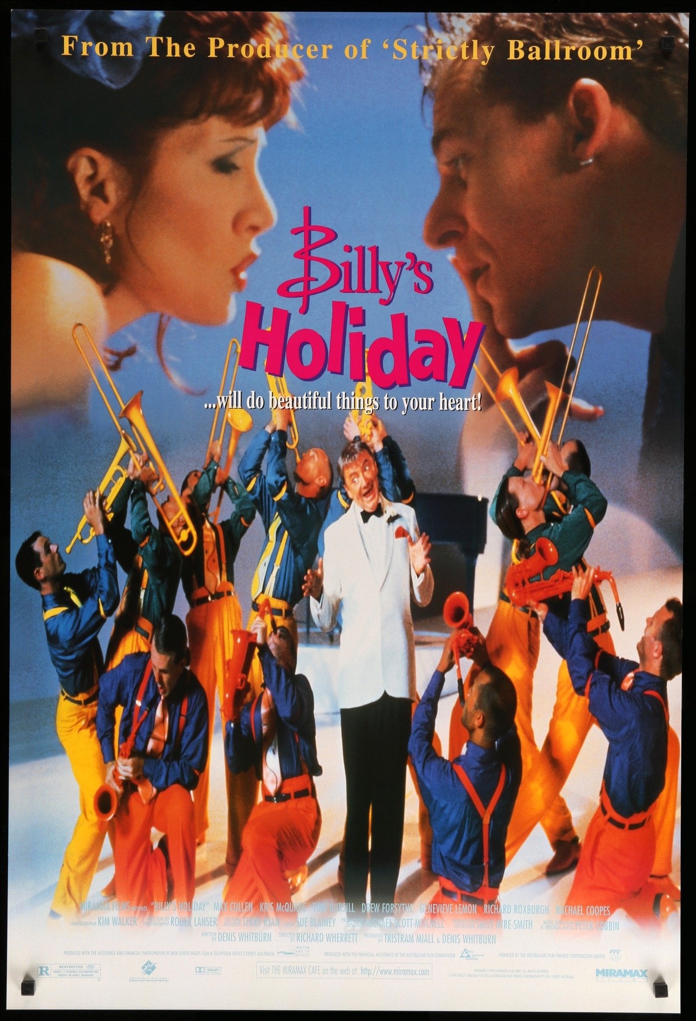 Billy's Holiday (1995) original movie poster for sale at Originalfilmart