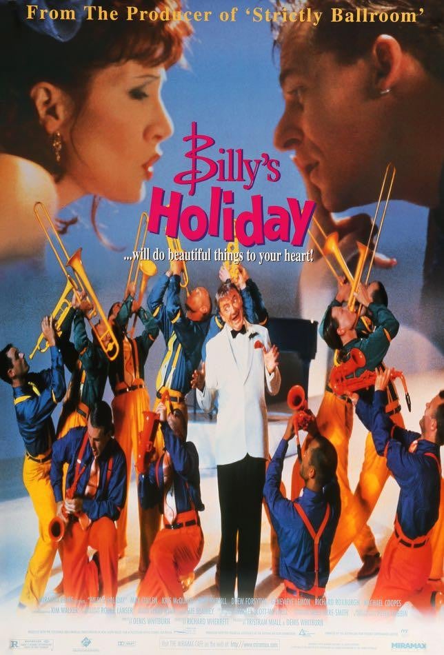 Billy's Holiday (1995) original movie poster for sale at Originalfilmart
