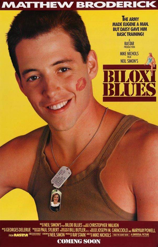 Biloxi Blues (1988) original movie poster for sale at Originalfilmart