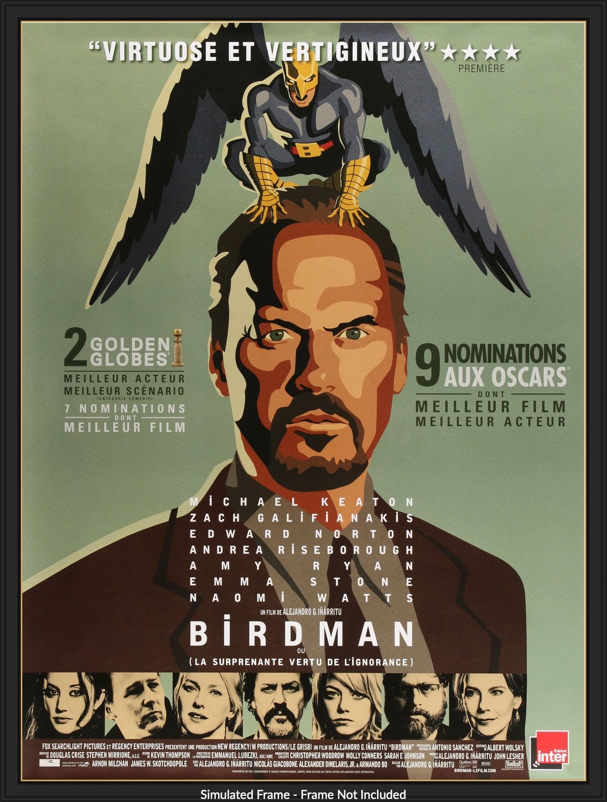 Birdman (2014) original movie poster for sale at Originalfilmart