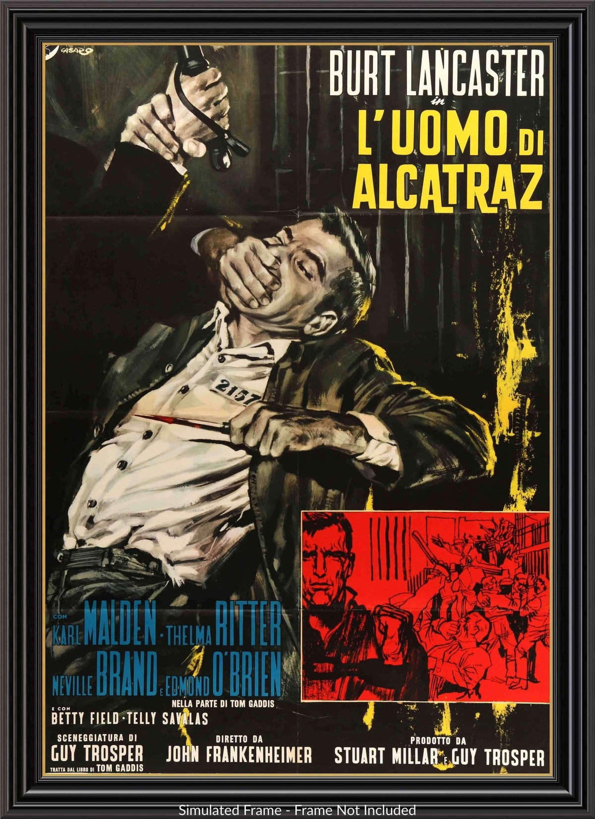 Birdman of Alcatraz (1962) original movie poster for sale at Originalfilmart
