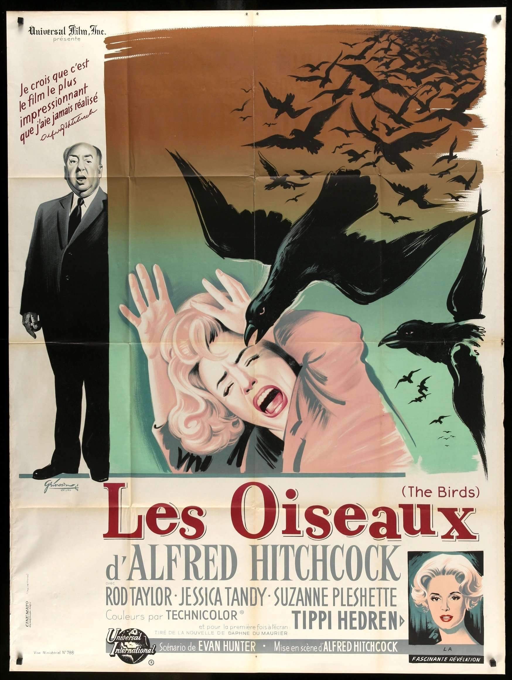 Birds (1963) original movie poster for sale at Originalfilmart