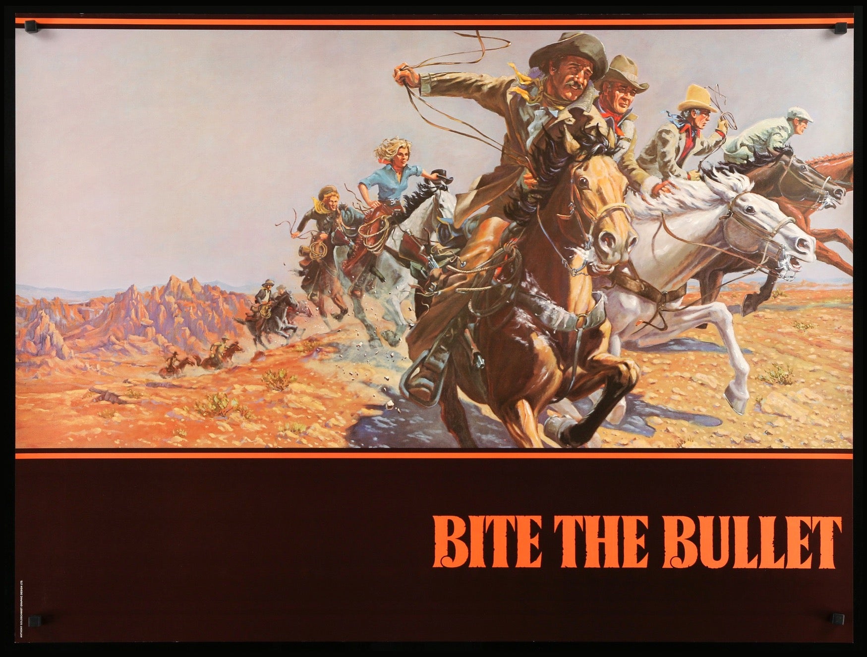 Bite the Bullet (1975) original movie poster for sale at Originalfilmart