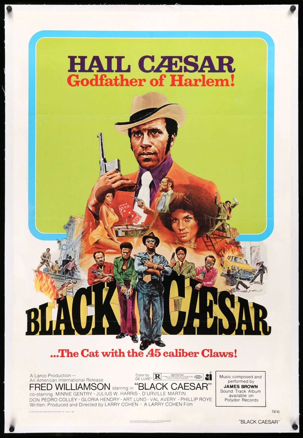Black Caesar (1973) original movie poster for sale at Originalfilmart