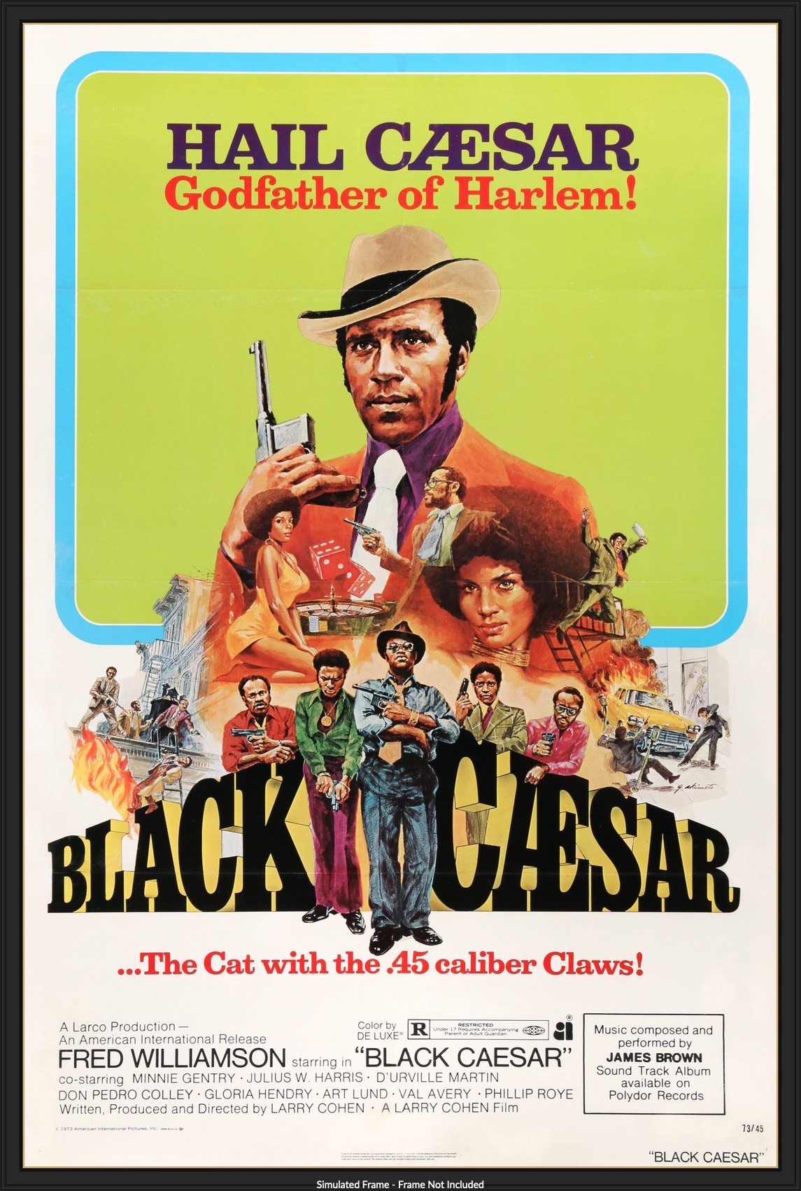 Black Caesar (1973) original movie poster for sale at Originalfilmart