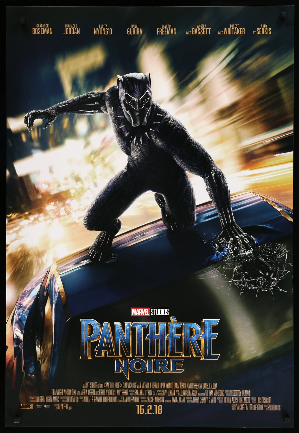 Black Panther (2018) original movie poster for sale at Originalfilmart