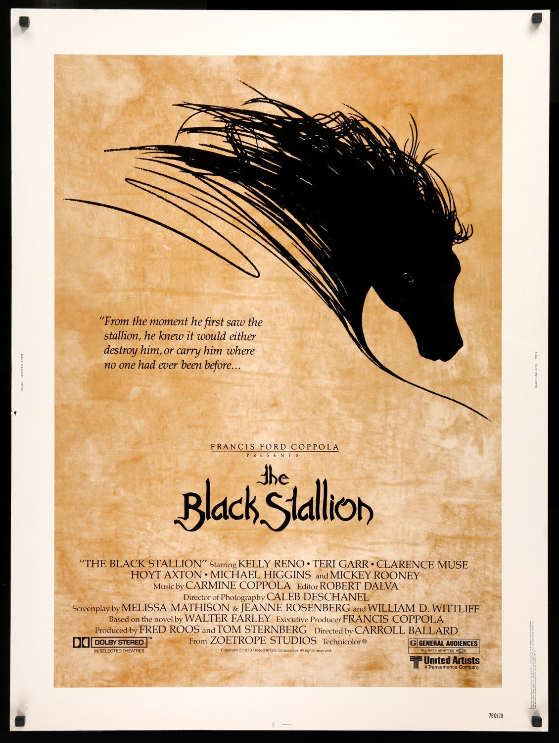 Black Stallion (1979) original movie poster for sale at Originalfilmart