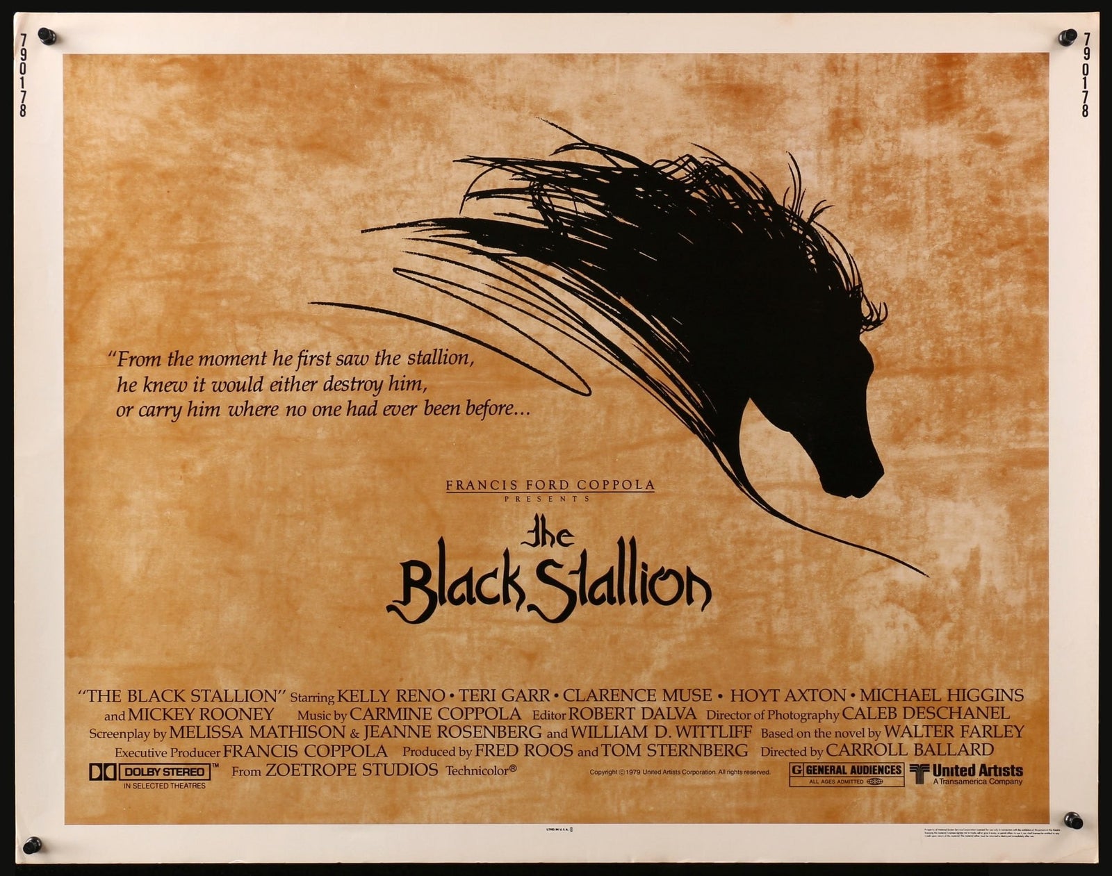 Black Stallion (1979) original movie poster for sale at Originalfilmart
