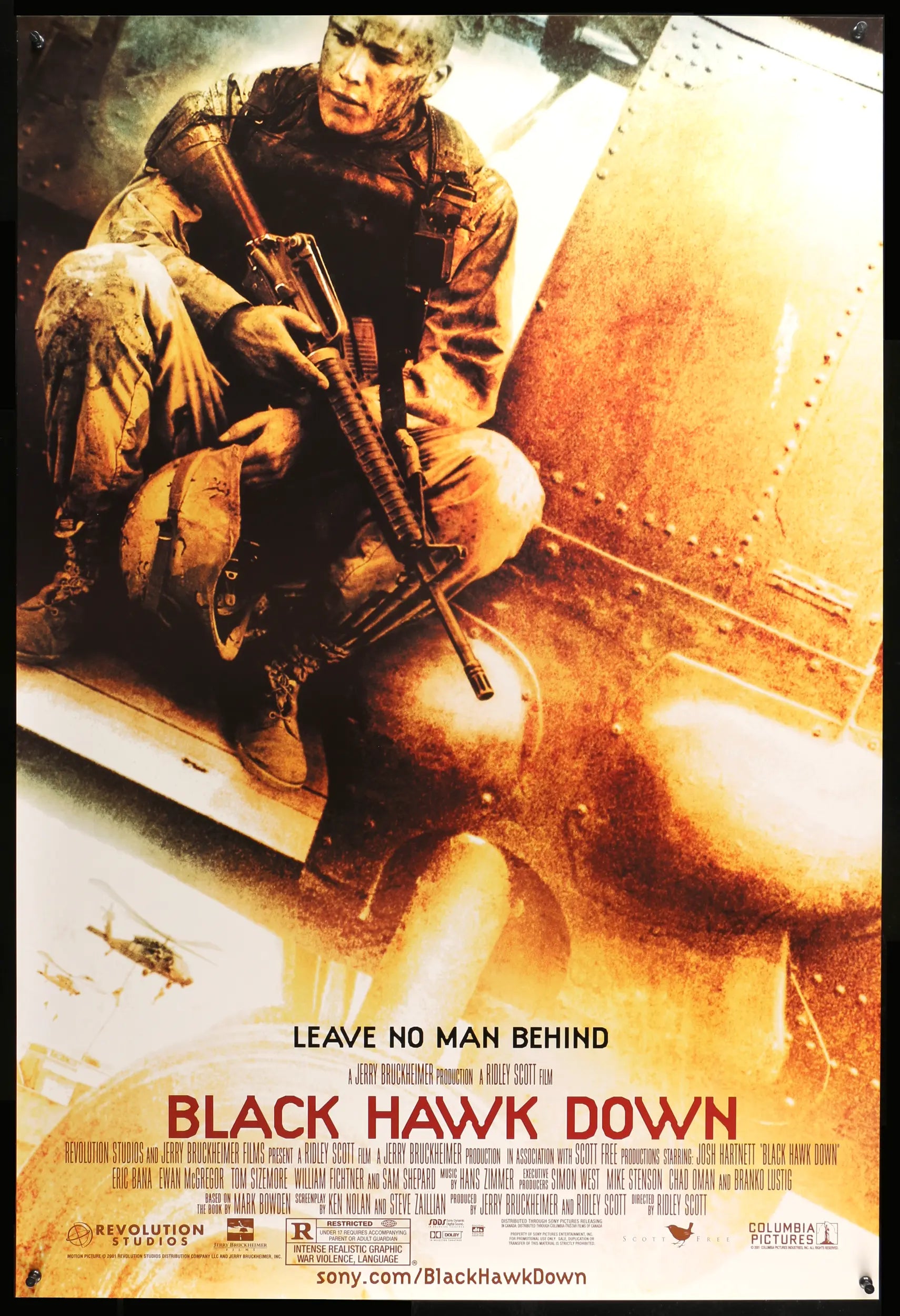 Black Hawk Down (2001) original movie poster for sale at Originalfilmart