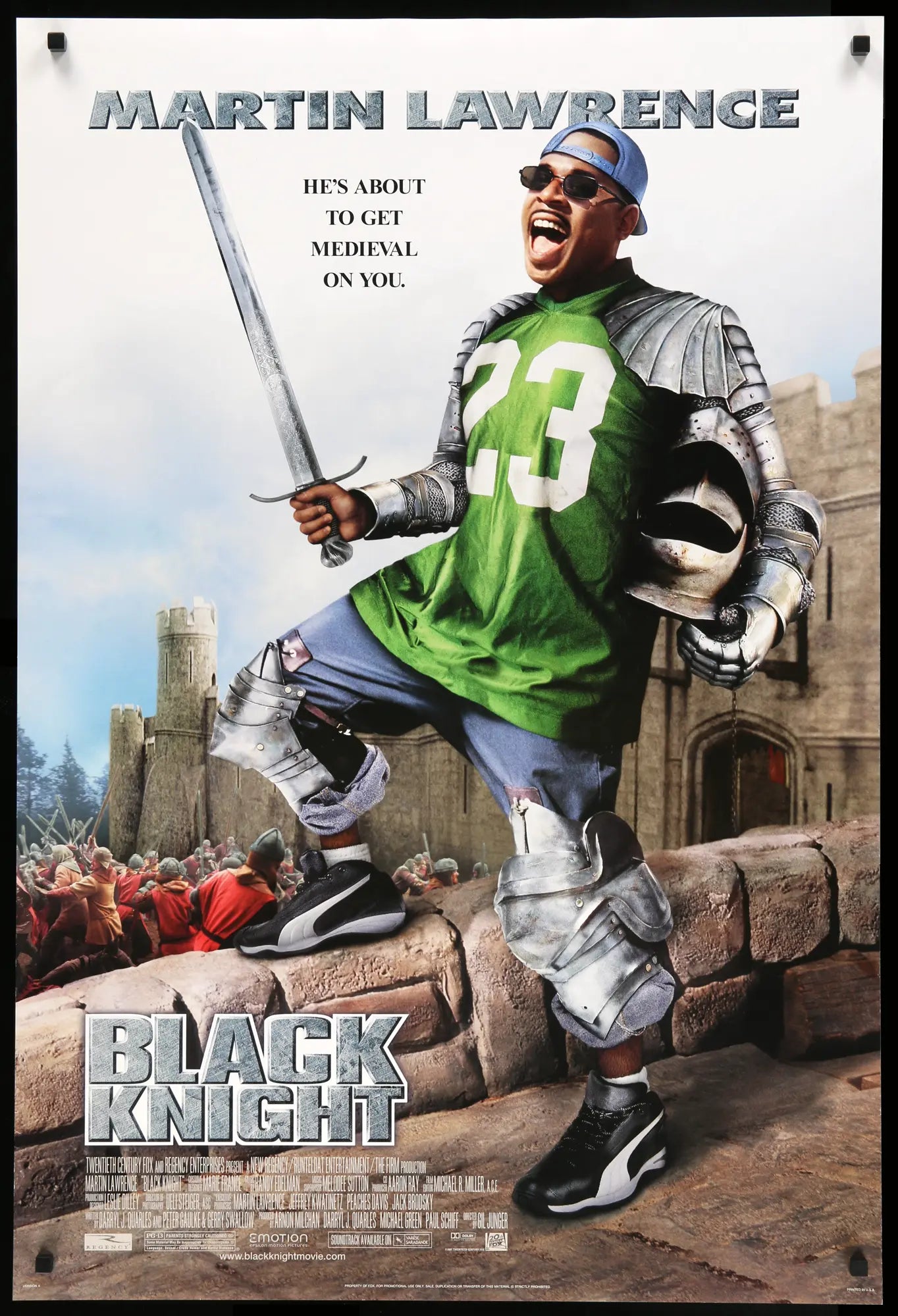 Black Knight (2001) original movie poster for sale at Originalfilmart