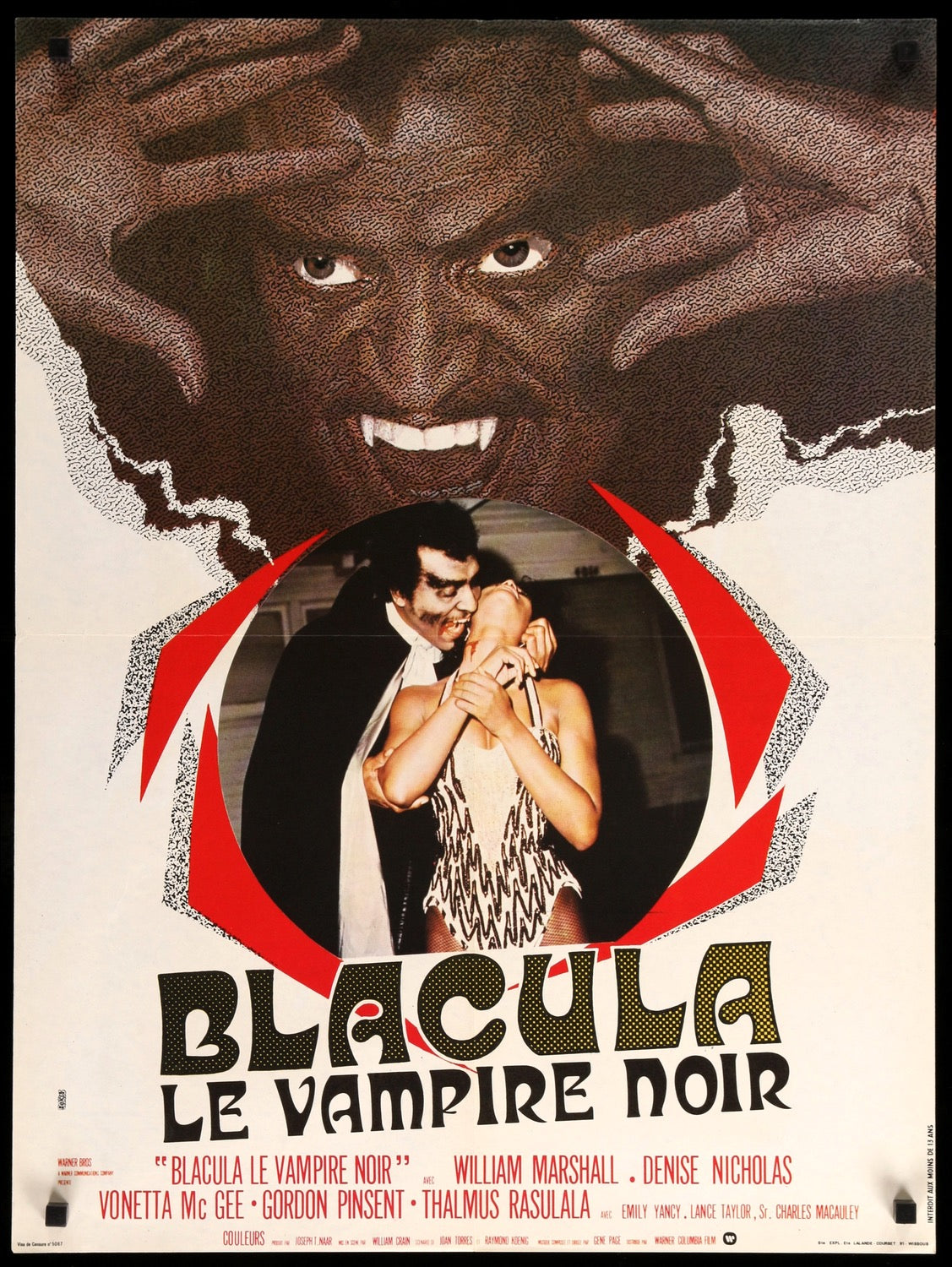 Blacula (1972) original movie poster for sale at Originalfilmart