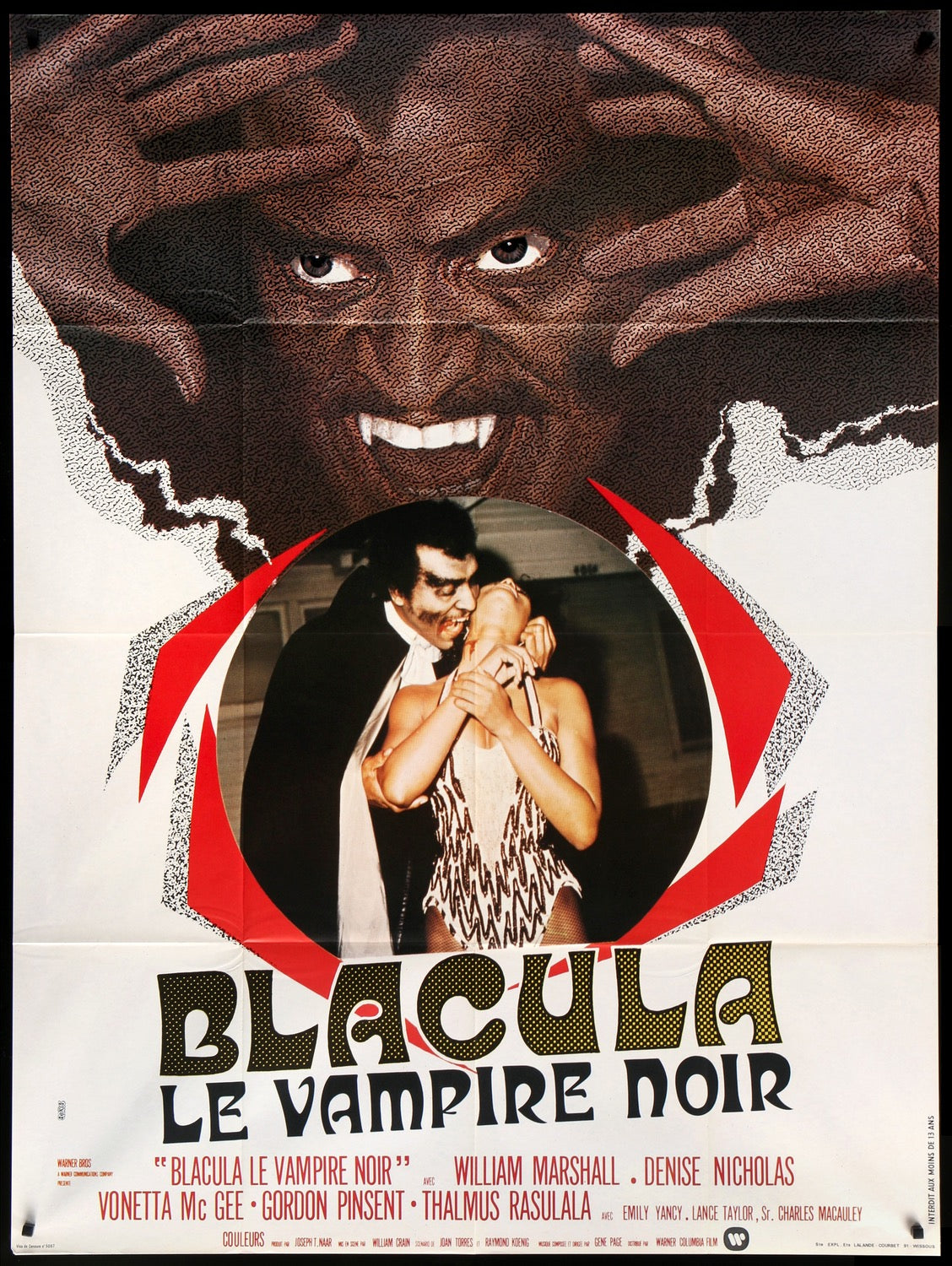 Blacula (1972) original movie poster for sale at Originalfilmart