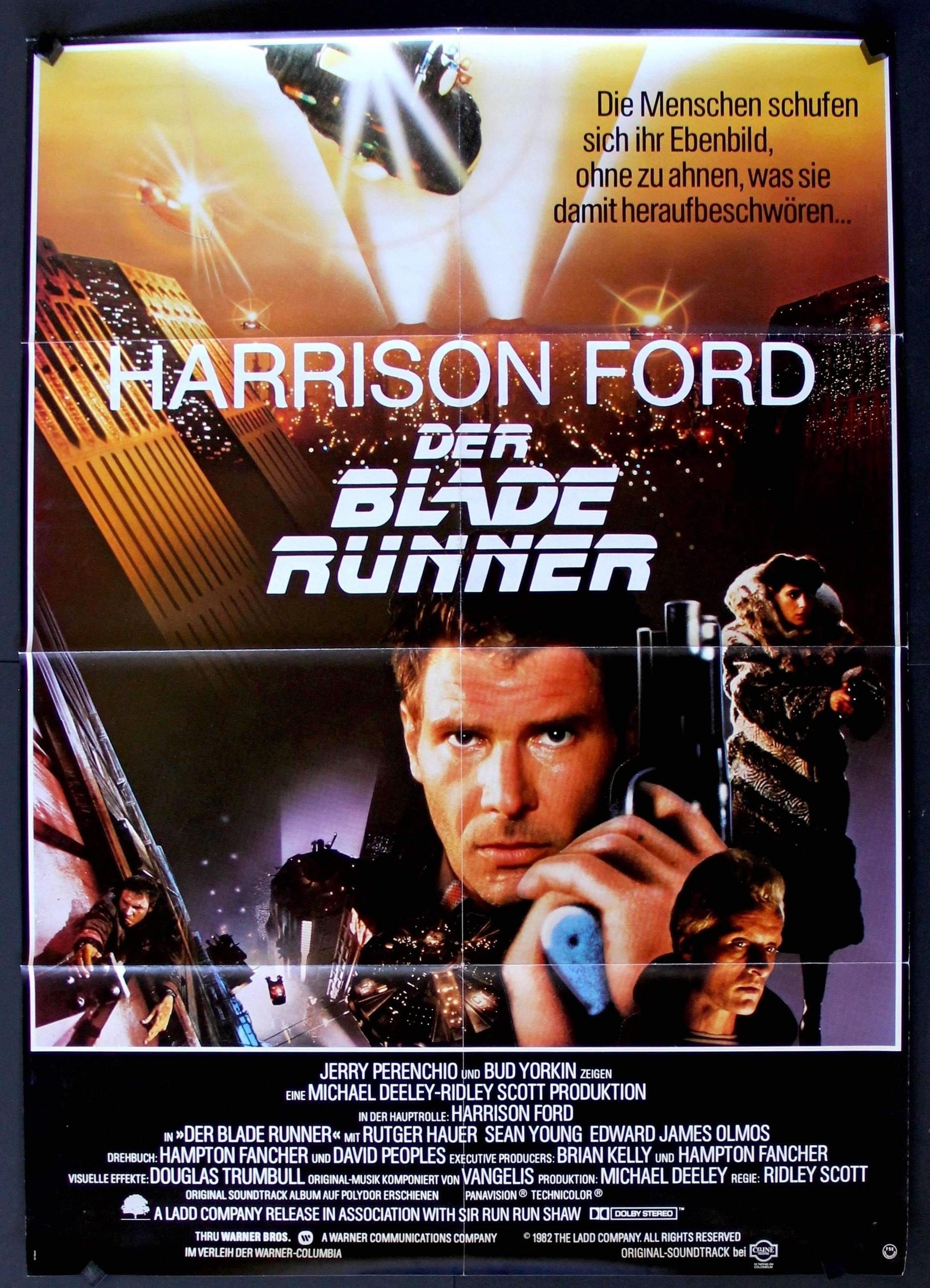 Blade Runner (1982) original movie poster for sale at Originalfilmart