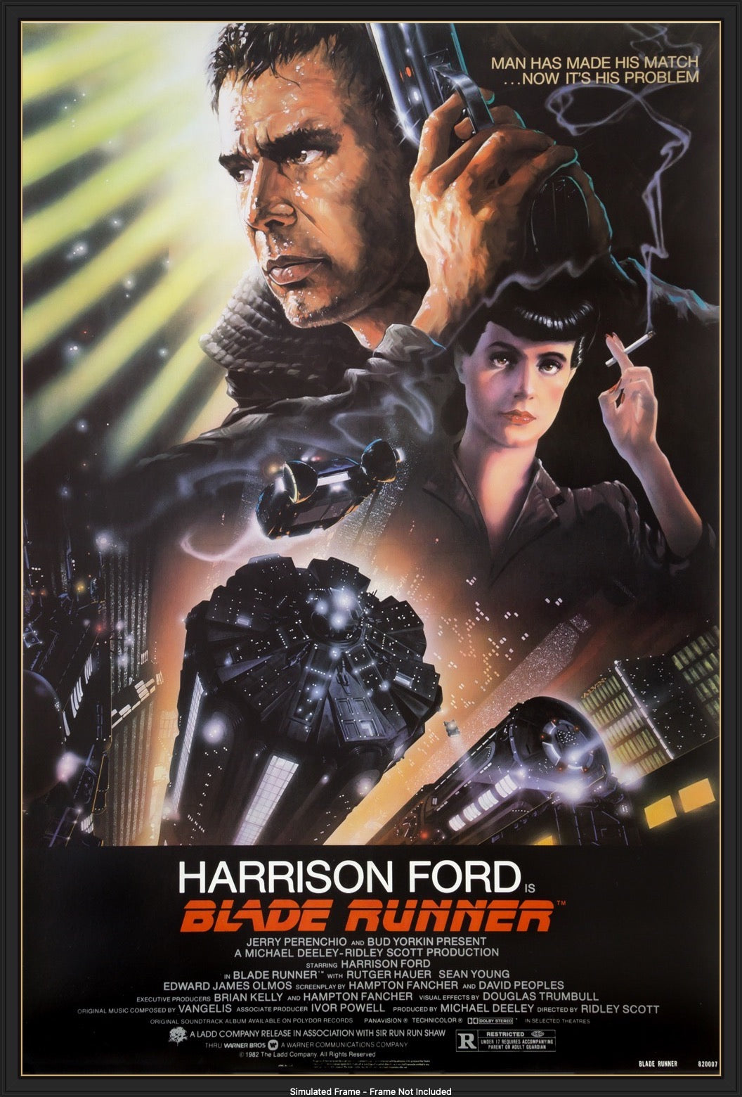 Blade Runner (1982) original movie poster for sale at Originalfilmart