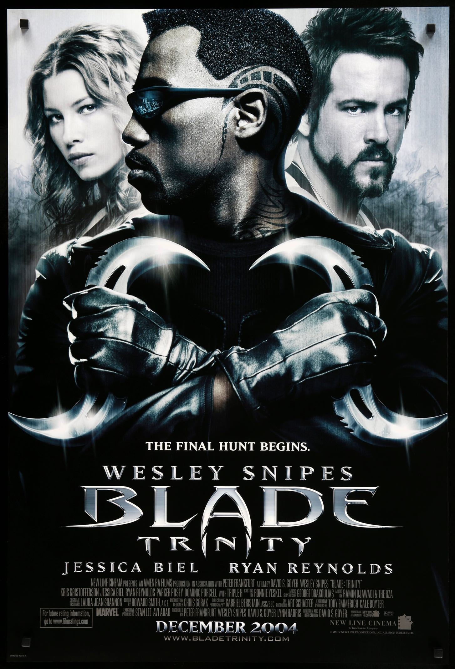 Blade - Trinity (2004) original movie poster for sale at Originalfilmart