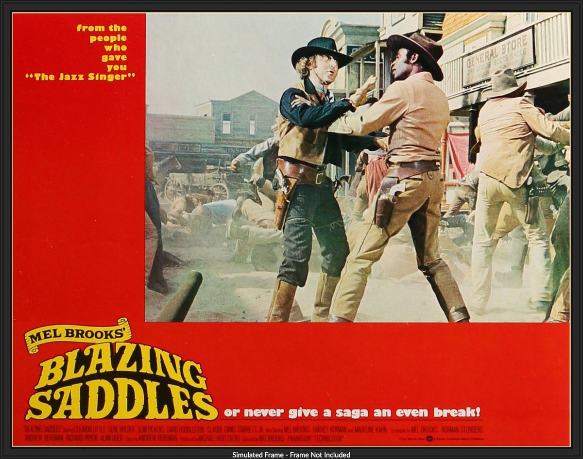 Blazing Saddles (1974) original movie poster for sale at Originalfilmart