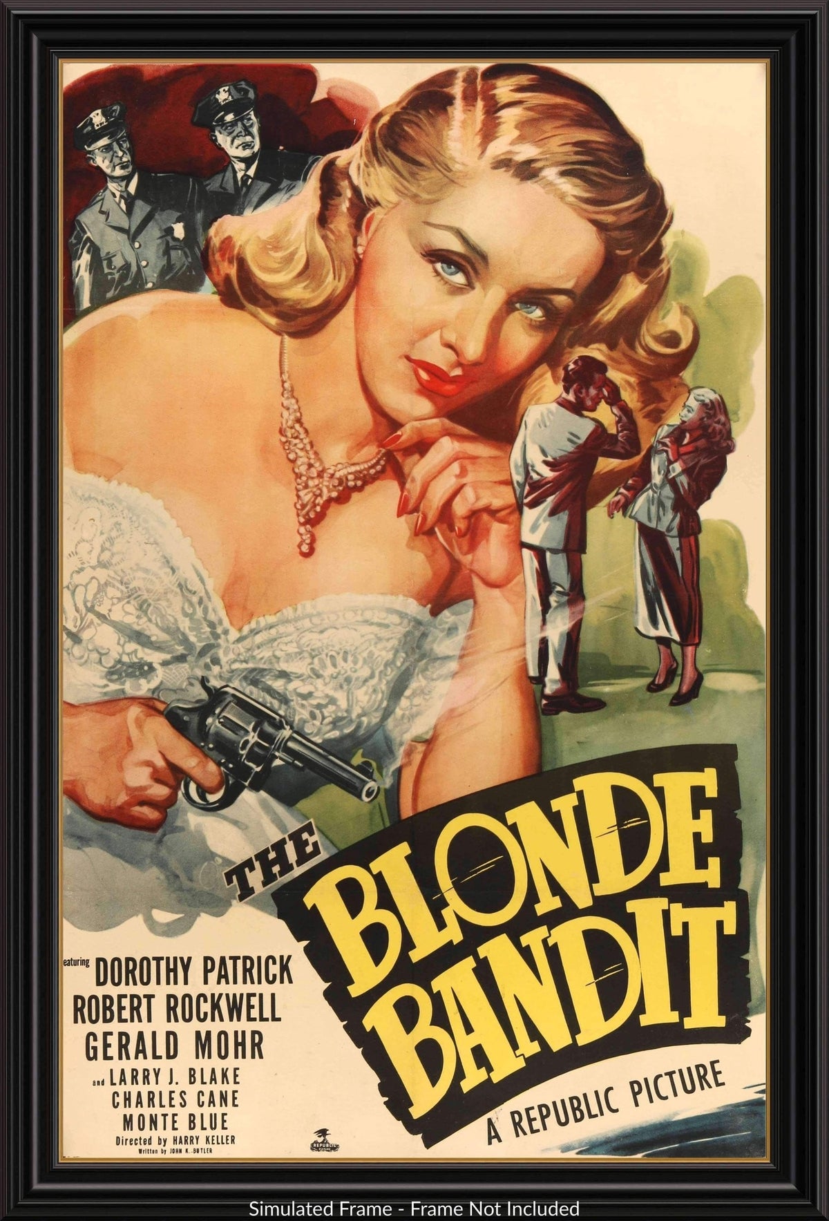 Blonde Bandit (1949) original movie poster for sale at Originalfilmart