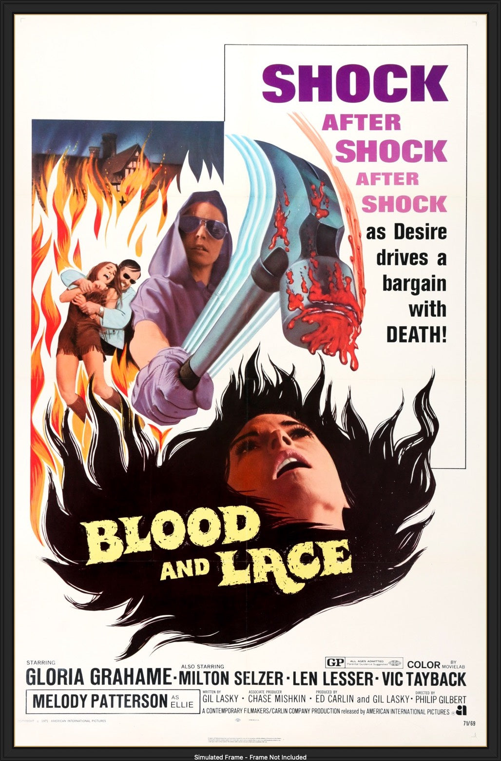 Blood and Lace (1971) original movie poster for sale at Originalfilmart