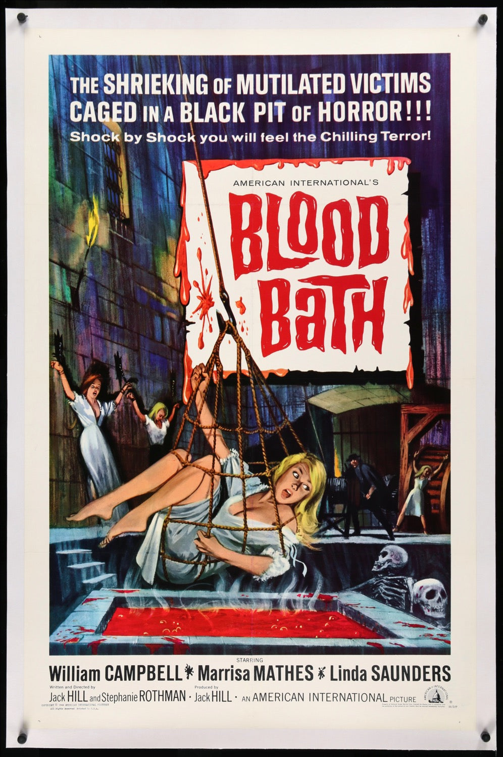 Blood Bath (1966) original movie poster for sale at Originalfilmart