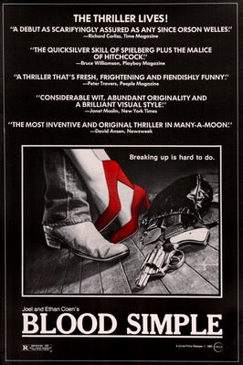 Blood Simple (1984) original movie poster for sale at Originalfilmart