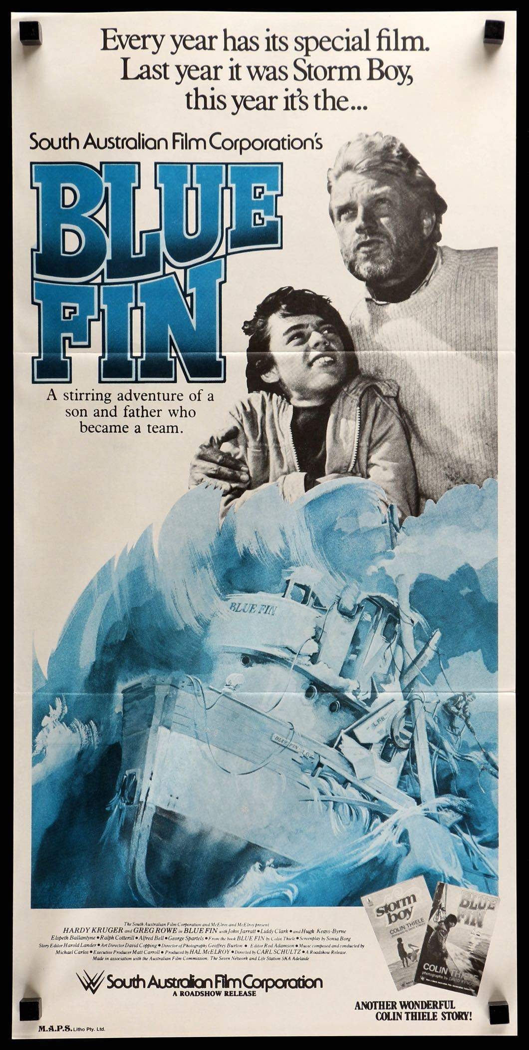 Blue Fin (1978) original movie poster for sale at Originalfilmart